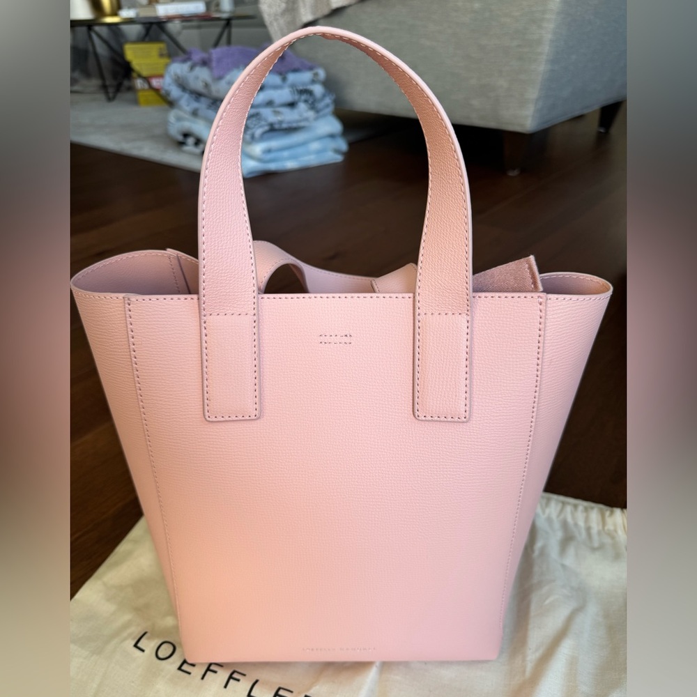 Loeffler Randall Pink Leather shopper tote. Used twice like new!!!